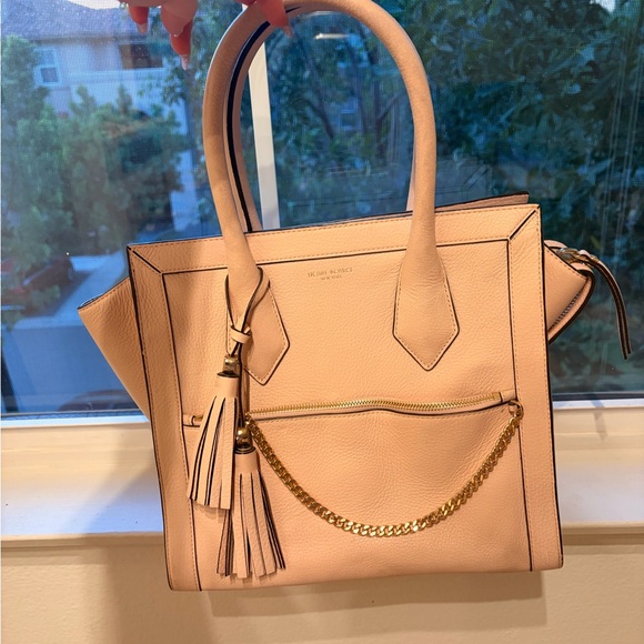 Henri Bendel Pink Satchel with Tassel and Chain - Picture 8 of 8